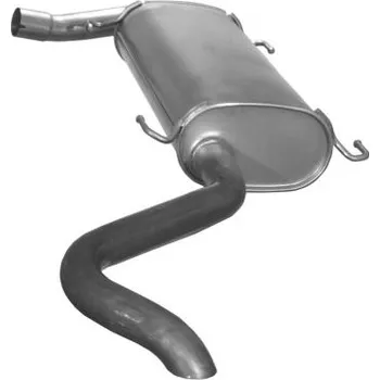 Tlumič výfuku Koncový tlumič výfuku IMASAF 35.86.47