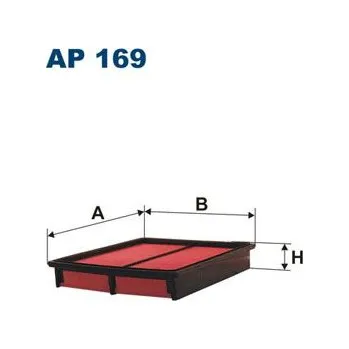 Vzduchový filtr Vzduchový filtr FILTRON AP 169
