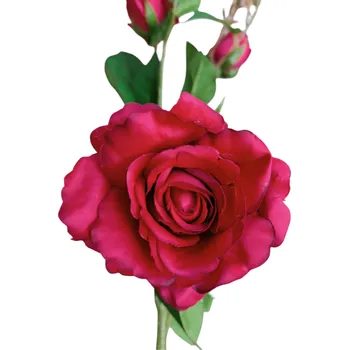 umělá květina Umělá květina Růže 75 cm, více barev Barva: Červená SUN130