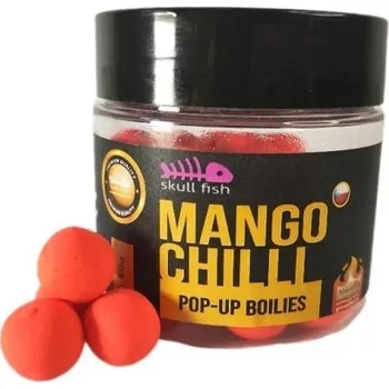 Boilies Skull fish POP-UP Boilies MANGO/CHILLI 14mm / 50 g