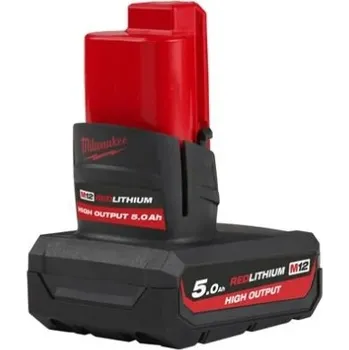 MILWAUKEE M12 HB5 Akumulátor M12 5.0 Ah HIGH OUTPUT 4932480165 MILWAUKEE 4932480165