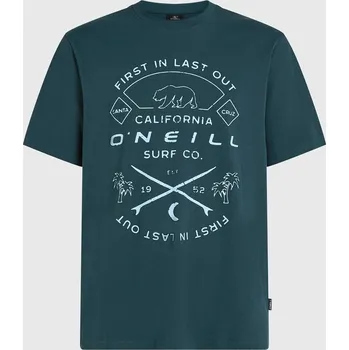 Pánské tričko Pánské Tričko s krátkým rukávem O'NEILL JACK O'NEILL MUIR T-SHIRT 2850300-15060 – Zelená M