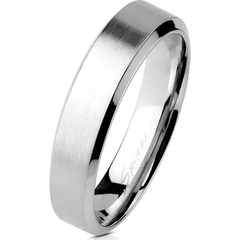 Prsten Spikes USA Ocelový prsten matný, šíře 4 mm - velikost 49 - OPR1393-4-49