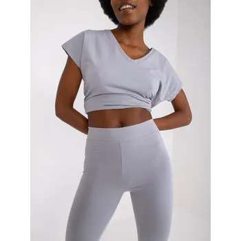 Dámské legíny Basic Feel Good Dámské legíny Mikkeli šedá L