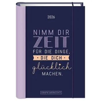 Terminplaner 2026 Nimm dir Zeit - Grafik Werkstatt