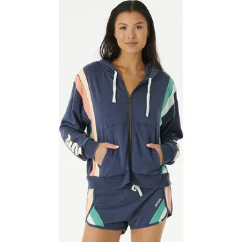 Dámská mikina Dámská Mikina RIP CURL DAY BREAK ZIP THRU 02AWFL_49 – Tmavě modrá 2XS