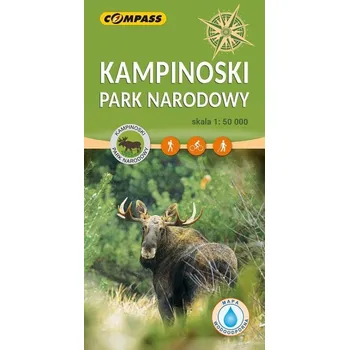 Cestování Mapa - Kampinoski Park Narodowy 1:50 000 - praca zbiorowa [PL] (2025, Laminovaný, Compass)