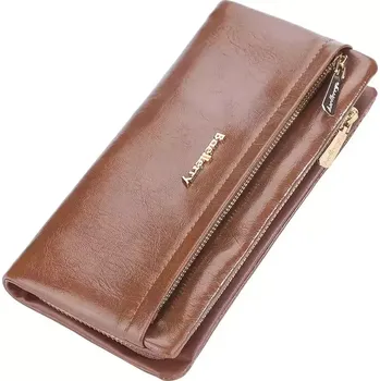 Peněženka Baellerry Dámská dlouhá peněženka Maona Hnědá