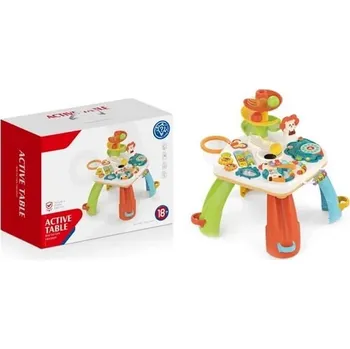 Hračka pro nejmenší Bavytoy Interaktivní stoleček pro nejmenší Montessori
