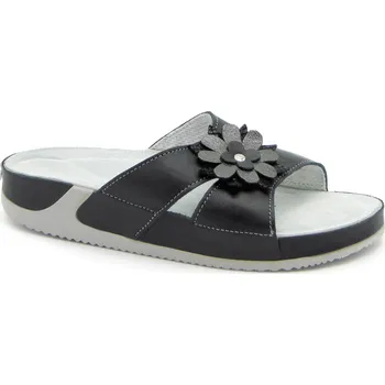 Dámská zdravotní obuv MEDISTYLE zdravotní dámská pantofel MALVÍNA Barva: Černá, Velikost EU: 38