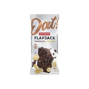 Tyčinka Nutrend Flapjack - čokoláda, banán, 50g