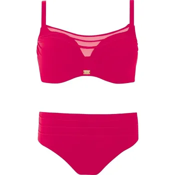 Dámské plavky Dámské dvoudílné plavky Monte Carlo 3 S940V1MO3 tm. růžové - Self 48D