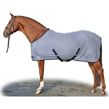 Deka pro koně HKM Deka proti hmyzu Santos HKM, silver/black Délka zad: 145 cm