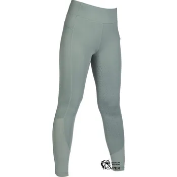 Jezdecké kalhoty Legíny HKM -HARBOUR ISLAND- - Šalvějová - 36/38
