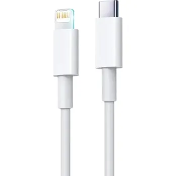 Datový kabel Rychlonabíjecí kabel USB C na Lightning 1 m datový nabíjecí kabel pro IPhone PD 5A 20W kompatibilní s IOS zařízeními