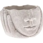 Betonový květináč - hlava, 0/8