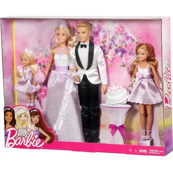 Panenka Panenka Barbie - svatební set Barbie DJR88