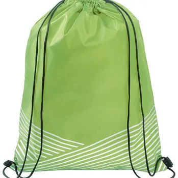 Sportovní vak Stahovací vak BRILLIANT, citrónová - limetková