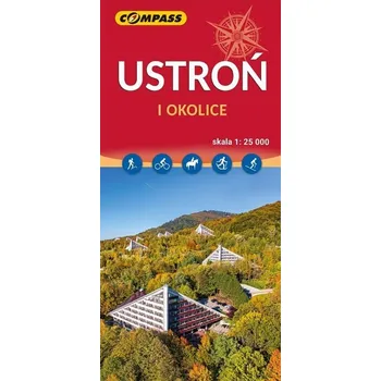 Cestování Mapa - Ustroń i okolice Brenna 1:25 000 - praca zbiorowa