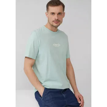 s.Oliver pánské triko s nápisem krátký rukáv mint Velikost: XXL