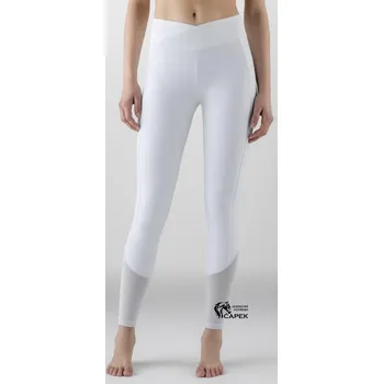 Jezdecké kalhoty Legíny Equiline -GESRIFH- - Bílá/001 - M