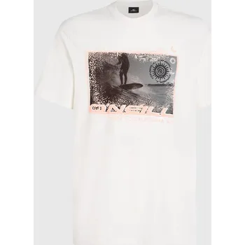Pánské tričko Pánské Tričko s krátkým rukávem O'NEILL O'NEILL PHOTO PRINT T-SHIRT 2850282-11010 – Bílá XL