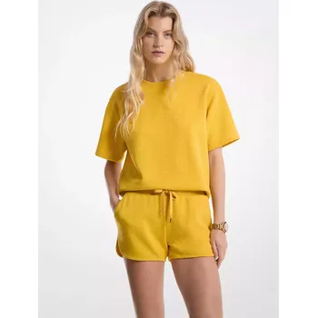 Dámské kraťasy Michael Kors dámské šortky Logo Jacquard žluté S