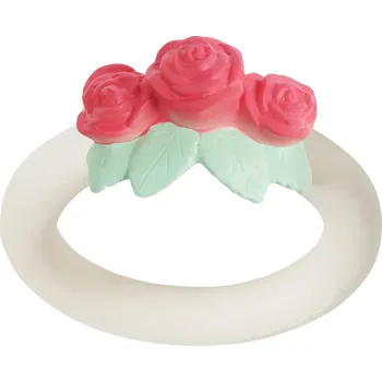 A Little Lovely Company - kousátko z kaučuku - růžičky