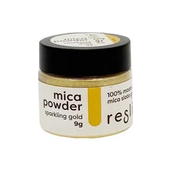 Reslin® Reslin perleťový mica prášek do ekologické pryskyřice 9 g v barvě zlata