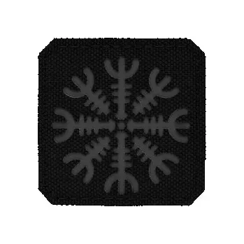 Nášivka Nášivka M-Tac Helm of Terror - černá-šedá