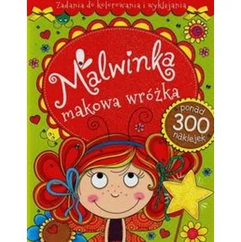 Malwinka makowa wróżka Zadania do kolorowania i wyklejania - Praca zbiorowa