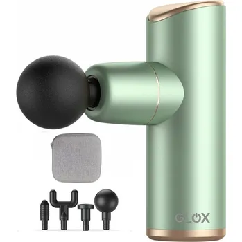 Masážní přístroj GLOX609G - Masážní pistole mini, hliníková
