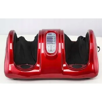 Masážní přístroj Masážní Přístroj na nohy, kotníky a ruce - Vibrační masáž, akupresura, červený, lehký