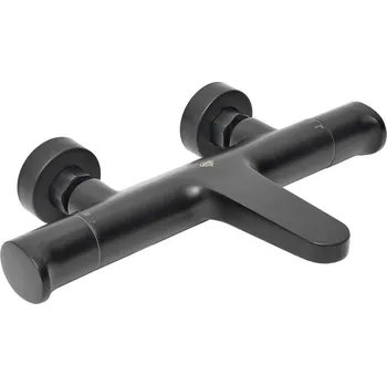 Vodovodní baterie SAT Vanová baterie SAT Dark bez sprchového setu 150 mm černá SATBSDA222C SATBSDA222C