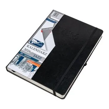 Diář Kalendarz 2026 A4 tygodniowy Jazz czarny