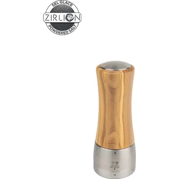 Kuchyňský mlýnek Peugeot Mlýnek na sůl Madras Zirlion, 16 cm, olivové dřevo / nerez 3615700