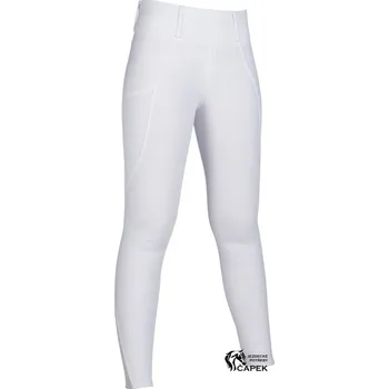 Jezdecké kalhoty Dětské legíny HKM -LISA- - Bílá - 134/140
