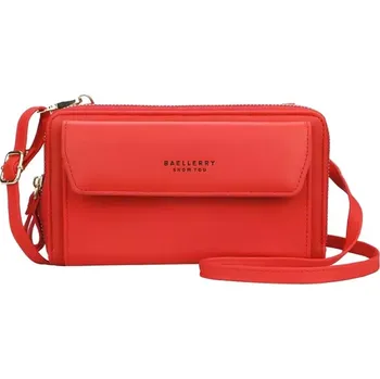 Peněženka Baellerry Dámská peněženka s popruhem Maddie Červená