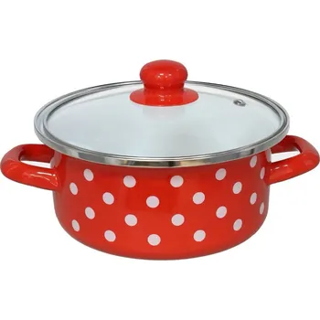 rendlík+PO d18 (1,35l) červený+bílý PUNTÍK