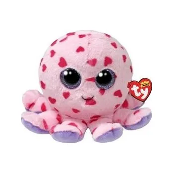 plyšák Beanie Boos Bubbles - Różowa ośmiornica 15cm