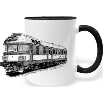 Hrnek - 854 - Motorový vůz Barva: Černá