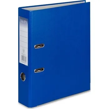 Archivační box Segregator A4-50mm dźwig. z listwą Biznes niebieski, VauPe