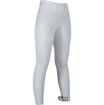 Jezdecké kalhoty Legíny HKM -JIL HIGH WAIST- - Bílá - 34