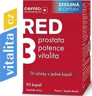 Cemio RED3 zesílená receptura 90 cps.