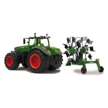 Traktor Fendt R/C + przetrząsarka karuzelowa