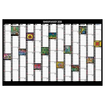 Hundertwasser Jahresplaner Art 2026 - Wörner Verlag GmbH