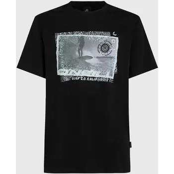 Pánské tričko Pánské Tričko s krátkým rukávem O'NEILL O'NEILL PHOTO PRINT T-SHIRT 2850282-19010 – Černá L