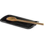 Odkladačka na vařečku Emile Henry 23 x 10,5 cm lanýžově černá