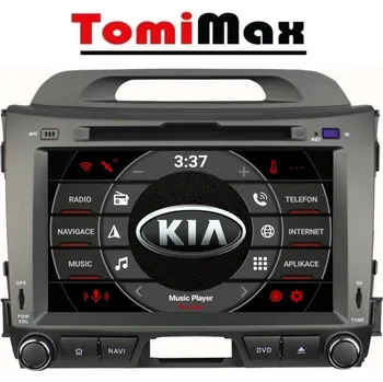 Autorádio TomiMax !!!AKCE!!! 4G+64 KIA SPORTAGE III Android 14 autorádio s WIFI, GPS, USB, BT HW výbava: 8 Core 4GB+64GB PX HIGH - Model auta: KIA SPORTAGE 2010-2016, Velikost obrazovky: Dotyková obrazovka: 7"