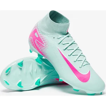 Kopačky Kopačky Nike Zoom Superfly 10 Pro FG tyrkysová/růžová (10uk/ 45EU/ 29cm)